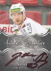 Starý Jan 18-19 Premium Cards Authentic Signature #AS-60