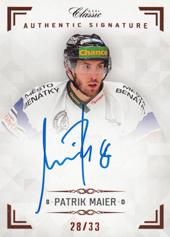Maier Patrik 18-19 OFS Chance liga Authentic Signature #AS077