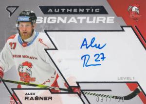 Rašner Alex 23-24 Tipsport Extraliga Authentic Signature Level 1 #SL1-AR