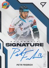 Fridrich Petr 22-23 Tipsport Extraliga Authentic Signature Level 1 #AS1-PF