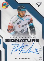 Fridrich Petr 22-23 Tipsport Extraliga Authentic Signature Level 1 #AS1-PF