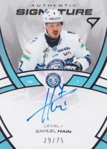 Hain Samuel 24-25 Tipos Extraliga Authentic Signature Level 1 #SL1-SH