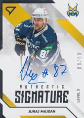 Majdan Juraj 22-23 Tipos Extraliga Authentic Signature Level 2 #SL2-JM