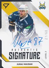 Majdan Juraj 22-23 Tipos Extraliga Authentic Signature Level 2 #SL2-JM