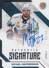 Huntebrinker Michael 22-23 Tipos Extraliga Authentic Signature Level 2 #SL2-MH