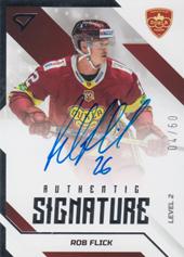 Flick Rob 22-23 Tipos Extraliga Authentic Signature Level 2 #SL2-RF