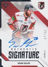 Giles Sean 22-23 Tipos Extraliga Authentic Signature Level 2 #SL2-SG