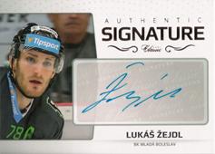 Žejdl Lukáš 18-19 OFS Classic Authentic Signature Gold #AS-36