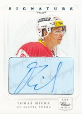 Micka Tomáš 14-15 OFS Classic Authentic Signature Level 1 #AS-39