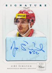 Šimánek Jiří 14-15 OFS Classic Authentic Signature Level 1 #AS-98