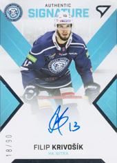 Krivošík Filip 21-22 Tipos Extraliga Authentic Signature Level 1 #SL1-FK