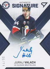 Valach Juraj 21-22 Tipos Extraliga Authentic Signature Level 1 #SL1-JV