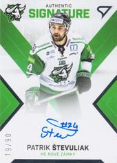 Števuliak Patrik 21-22 Tipos Extraliga Authentic Signature Level 1 #SL1-PS