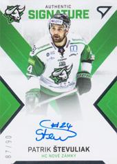 Števuliak Patrik 21-22 Tipos Extraliga Authentic Signature Level 1 #SL1-PS