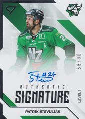 Števuliak Patrik 22-23 Tipos Extraliga Authentic Signature Level 1 #SL1-ST