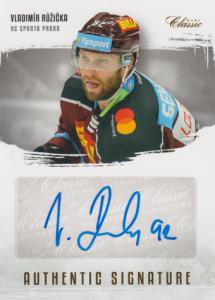 Růžička Vladimír 19-20 OFS Classic Authentic Signature Level 1 #AS-VRŮ