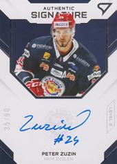 Zuzin Peter 20-21 Tipos Extraliga Authentic Signature Level 2 #SL2-08