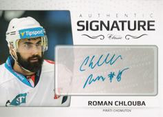 Chlouba Roman 18-19 OFS Classic Authentic Signature Platinum #AS-14