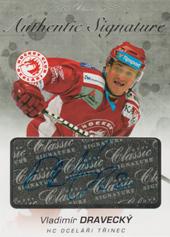 Dravecký Vladimír 17-18 OFS Classic Authentic Signature Platinum #28