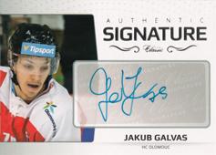Galvas Jakub 18-19 OFS Classic Authentic Signature Platinum #AS-28