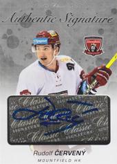 Červený Rudolf 17-18 OFS Classic Authentic Signature Platinum #42