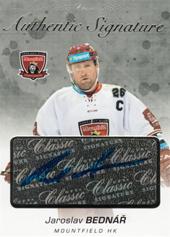 Bednář Jaroslav 17-18 OFS Classic Authentic Signature Platinum #43