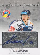 Kucsera Lukáš 17-18 OFS Classic Authentic Signature Platinum #80