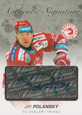 Polanský Jiří 17-18 OFS Classic Authentic Signature Platinum #98