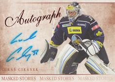 Cikánek Lukáš 2014 OFS Masked Stories Autograph #AUTO-32