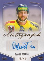 Doležal Tomáš 22-23 GOAL Cards Chance liga Autograph #A-41