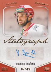 Svačina Vladimír 22-23 GOAL Cards Chance liga Autograph #A-59