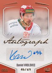 Vrdlovec Daniel 22-23 GOAL Cards Chance liga Autograph #A-60