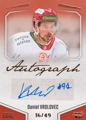 Vrdlovec Daniel 22-23 GOAL Cards Chance liga Autograph #A-60