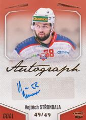 Střondala Vojtěch 22-23 GOAL Cards Chance liga Autograph #A-70