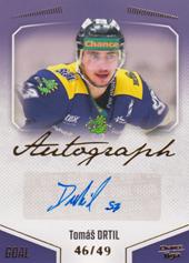 Drtil Tomáš 22-23 GOAL Cards Chance liga Autograph #A-75