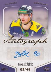 Žálčík Lukáš 22-23 GOAL Cards Chance liga Autograph #A-76