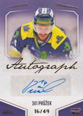 Průžek Jiří 22-23 GOAL Cards Chance liga Autograph #A-77