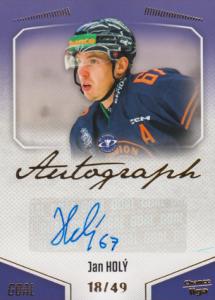 Holý Jan 22-23 GOAL Cards Chance liga Autograph #A-110