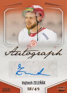 Zeleňák Vojtech 22-23 GOAL Cards Chance liga Autograph #A-139