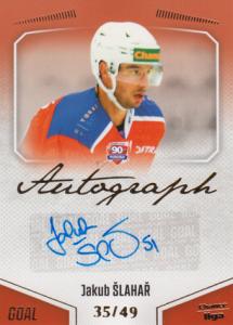 Šlahař Jakub 22-23 GOAL Cards Chance liga Autograph #A-156 Šlahař Jakub 22-23 GOAL Cards Chance liga Autograph #A-156