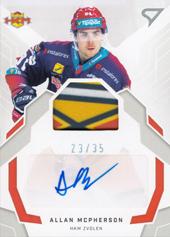 McPherson Allan 2020 All Star Edition Tipsport Liga Auto Patch #AP05