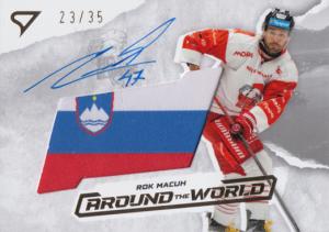 Macuh Rok 25-26 Tipsport Extraliga Around the World Gold Auto Flag #AWS-RM
