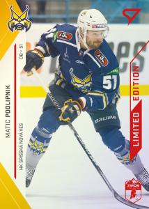 Podlipnik Matic 21-22 Tipos Extraliga Red #318