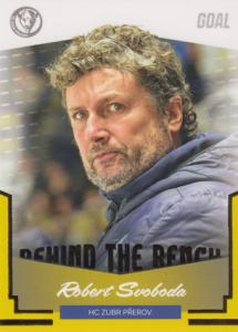 Svoboda Robert 23-24 GOAL Cards Chance liga Behind the Bench #BB-16
