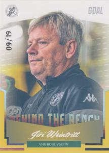 Weintritt Jiří 23-24 GOAL Cards Chance liga Behind the Bench Silver #BB-4