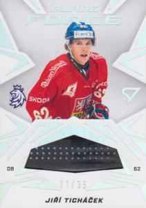 Ticháček Jiří 2025 Hokejové Česko Blade Force #BF-JT