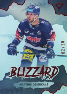 Dzierkals Mārtiņš 22-23 Tipsport Extraliga Blizzard Limited Level 2 #BL-08