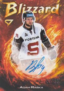 Raška Adam 25-26 Tipsport Extraliga Blizzard Red Auto #BLS-AR