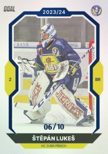 Lukeš Štěpán 23-24 GOAL Cards Chance liga Blue #99