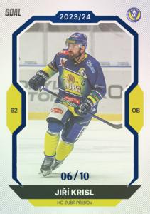 Krisl Jiří 23-24 GOAL Cards Chance liga Blue #104